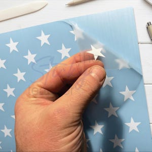 American Flag Vinyl Star Union Stencil Vinyl Application | DIY Wood Flag Stars | Outdoor Stars for American Flag Vinyl | Union Flag Vinyl