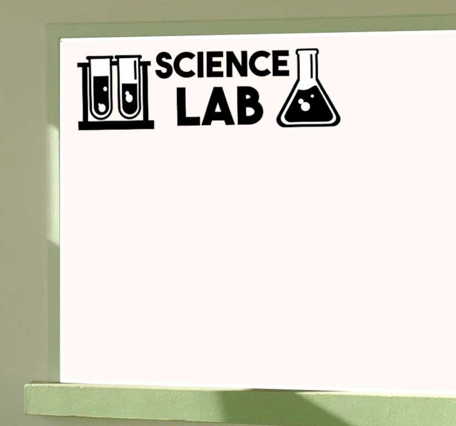 Science Lab Vinyl Wall Decal Classroom Decal Sticker Science Etsy