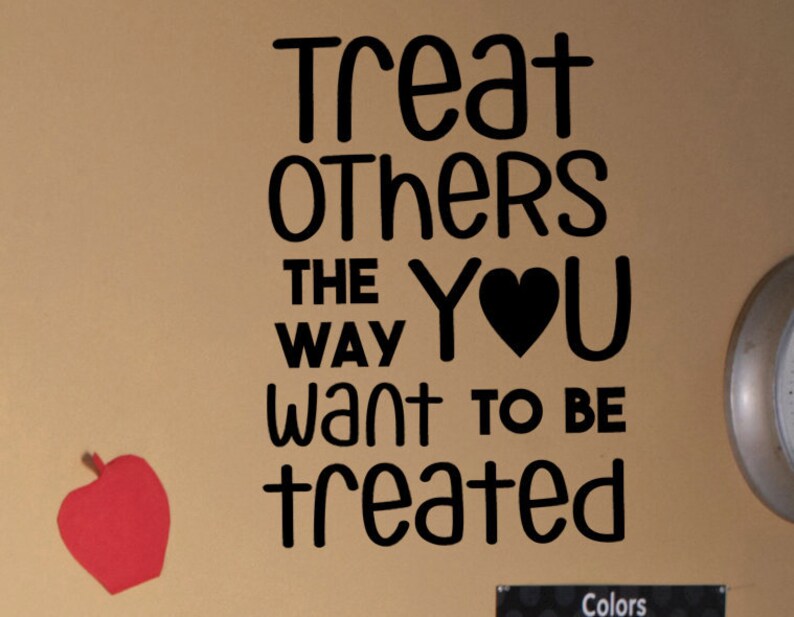 Treat others how they treat you picture