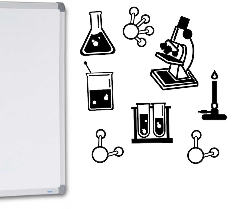 Science Bundle Vinyl Wall Decal Classroom Decal Sticker Etsy UK
