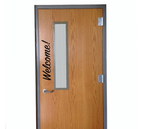 Wel E Classroom Door Vinyl Wall Decal School Home