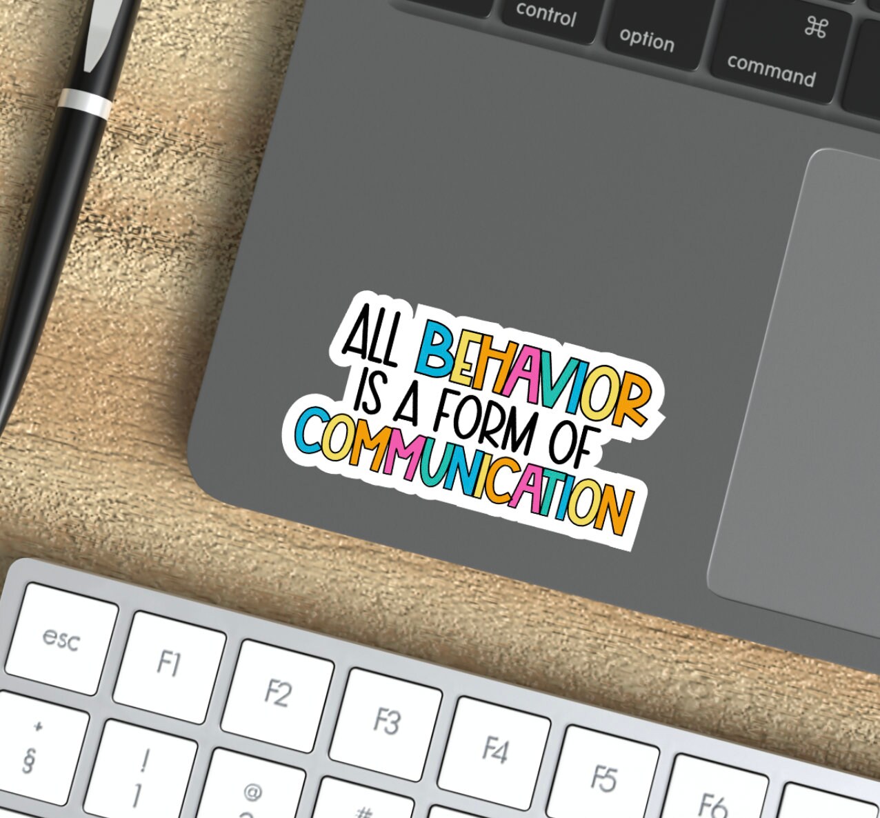 All Behavior is a Form of Communication Sticker Autism Disability ...