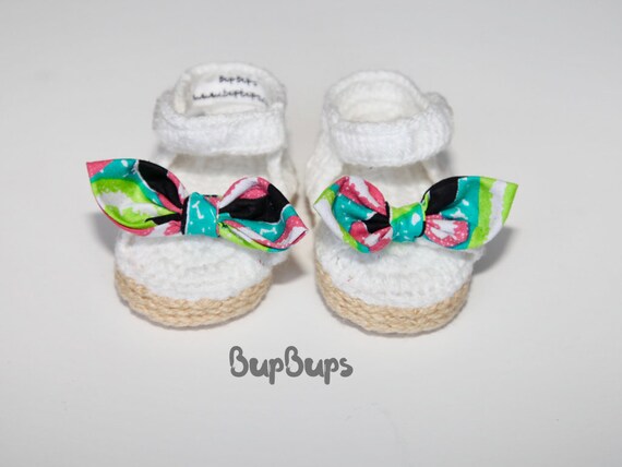 baby bow sandals