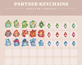 Partner Keychains - Regular Version
