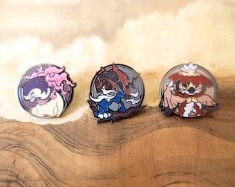 HISUIAN STARTERS Pins