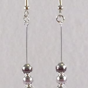 Glass Pearl Stack Earrings