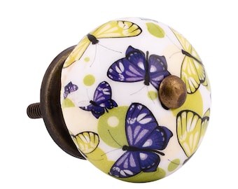 Colorful Enamel Ceramic Cabinet Knob