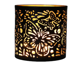 Butterfly Cut Out Votive and Tealight Candle Holder