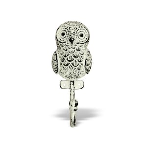 Cast Iron Owl Wall Hook