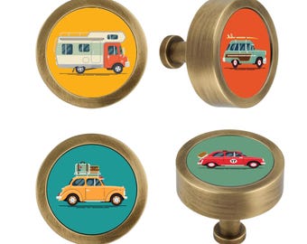 Car Theme Knobs and Wall Hooks - Shop The Look