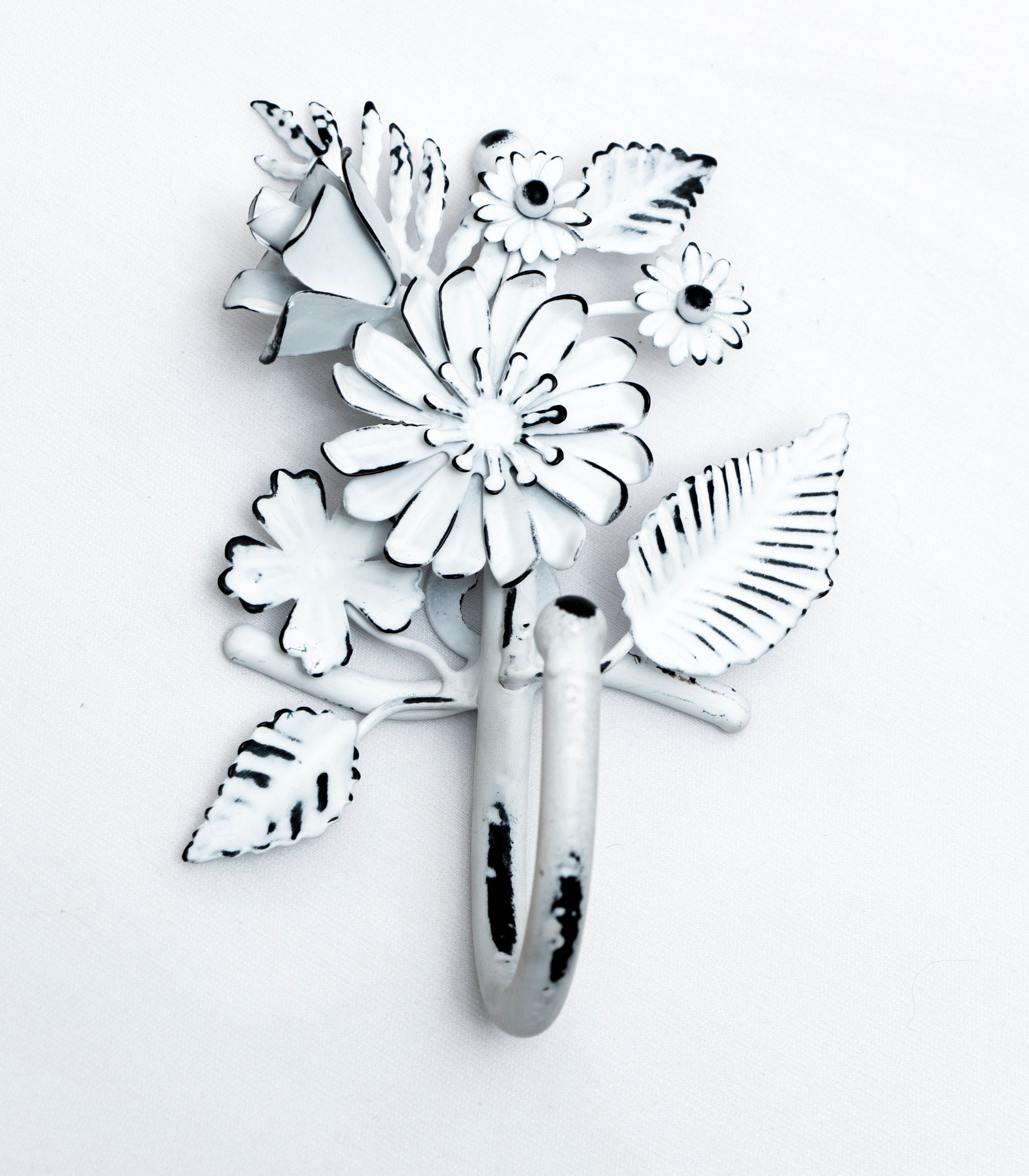 Floral Wall Hook Etsy