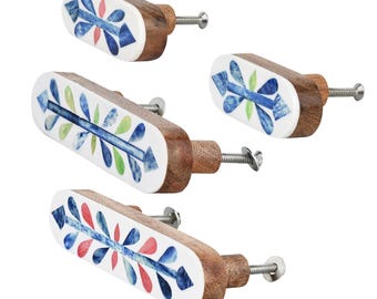 Two Tone Natural Bone Knobs and Pulls