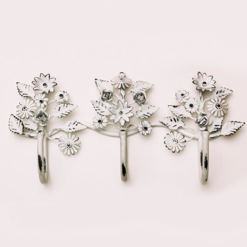 Floral Wall Hook Etsy