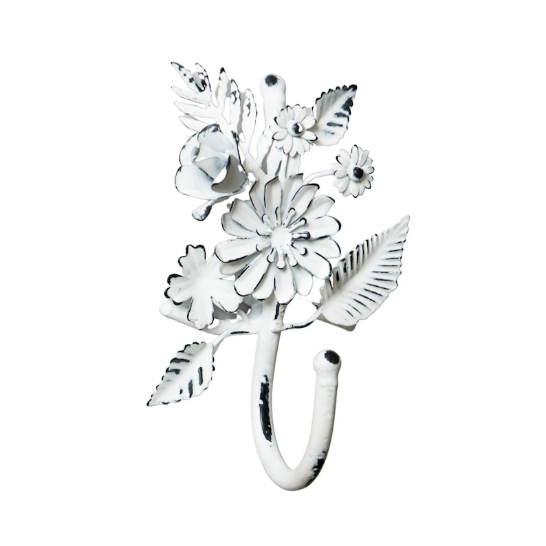 Floral Wall Hook Etsy