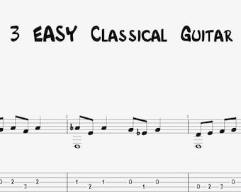 3 EASY Classical Guitar Songs!