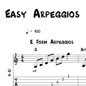 Easy Arpeggios Every Guitarist Should Know!