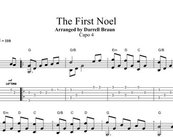 The Firsts Noel - Fingerstyle Guitar!