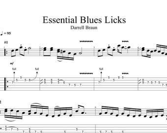 Essential Blues Licks!