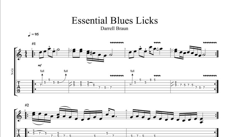 Essential Blues Licks image 1