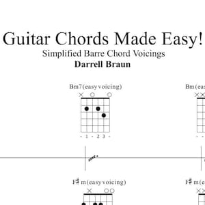 Barre Chords Made Easy!