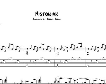 Nistowiak - Partitura para guitarra acústica