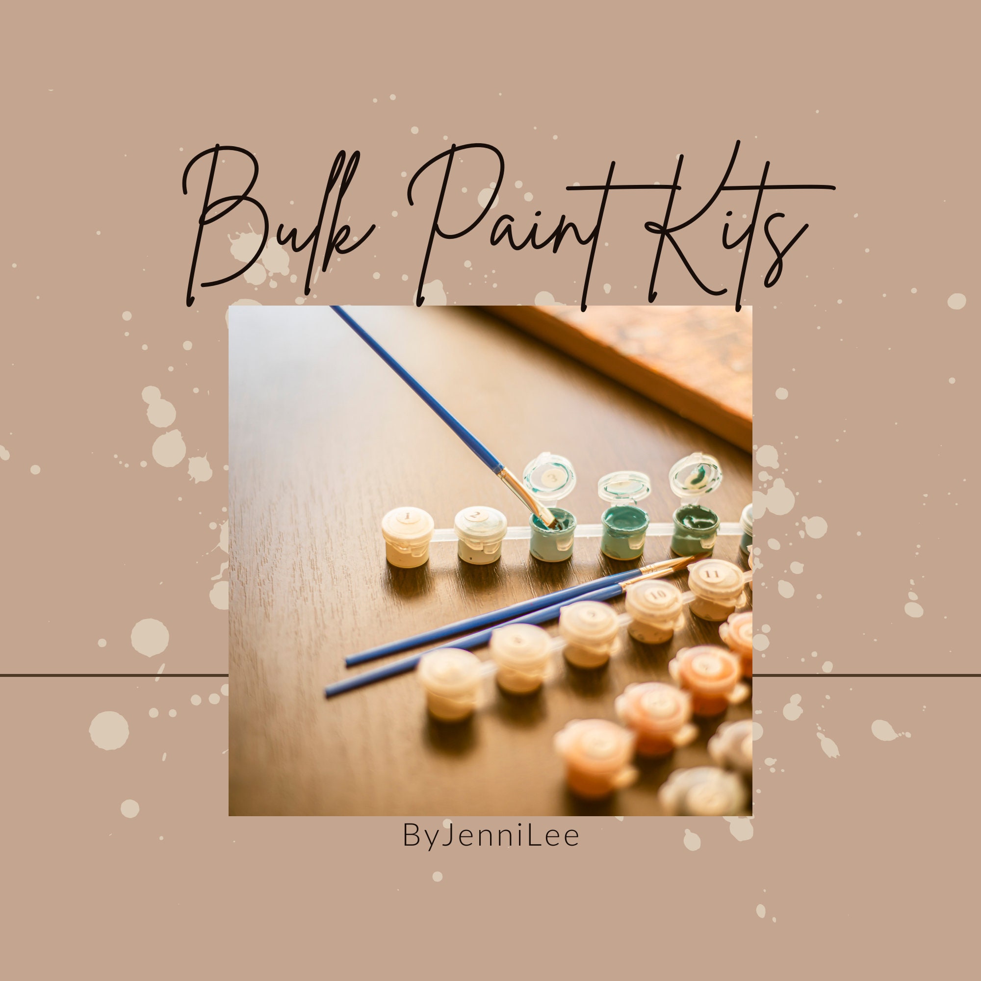 Bulk Paint by Number Kits of the Same Design, Paint by Number Kit