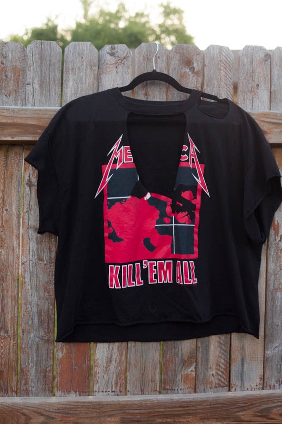 LLICA KILL’EM ALL HANES ヴィンテージT Vintage Metallica Kill Em All 1994 Large Shirt Ride The Lightning