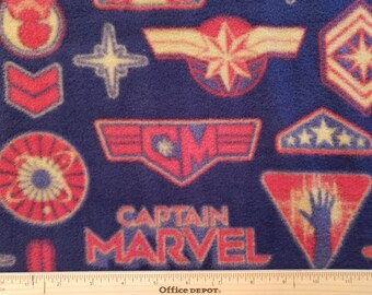 COBERTOR DE LÃ - CAPTAIN MARVEL - Cobertor de lã sem costura 48" X 58" Throw, Bebê, Cachorro, Gato, Quente, Macio, Aconchegante, Fofo, Leve, Respirável, Pelúcia