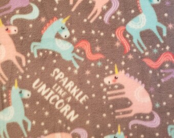 COBERTOR DE LÃ - UNICORN'S - Cobertor de lã sem costura 54" x 58" lance, bebê, cachorro, gato, quente, macio, aconchegante, fofo, leve, respirável, pelúcia