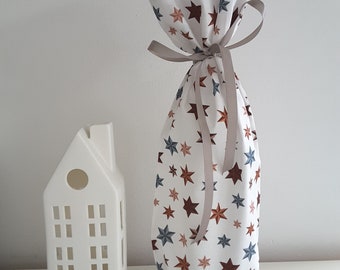 Eco-friendly fabric gift wrap, reusable fabric bag Christmas, birthday