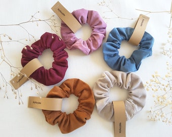 Cord Scrunchies, Scrunchies aus Babycord, 100%  Baumwolle, Cord Haargummi, Cord Haarband