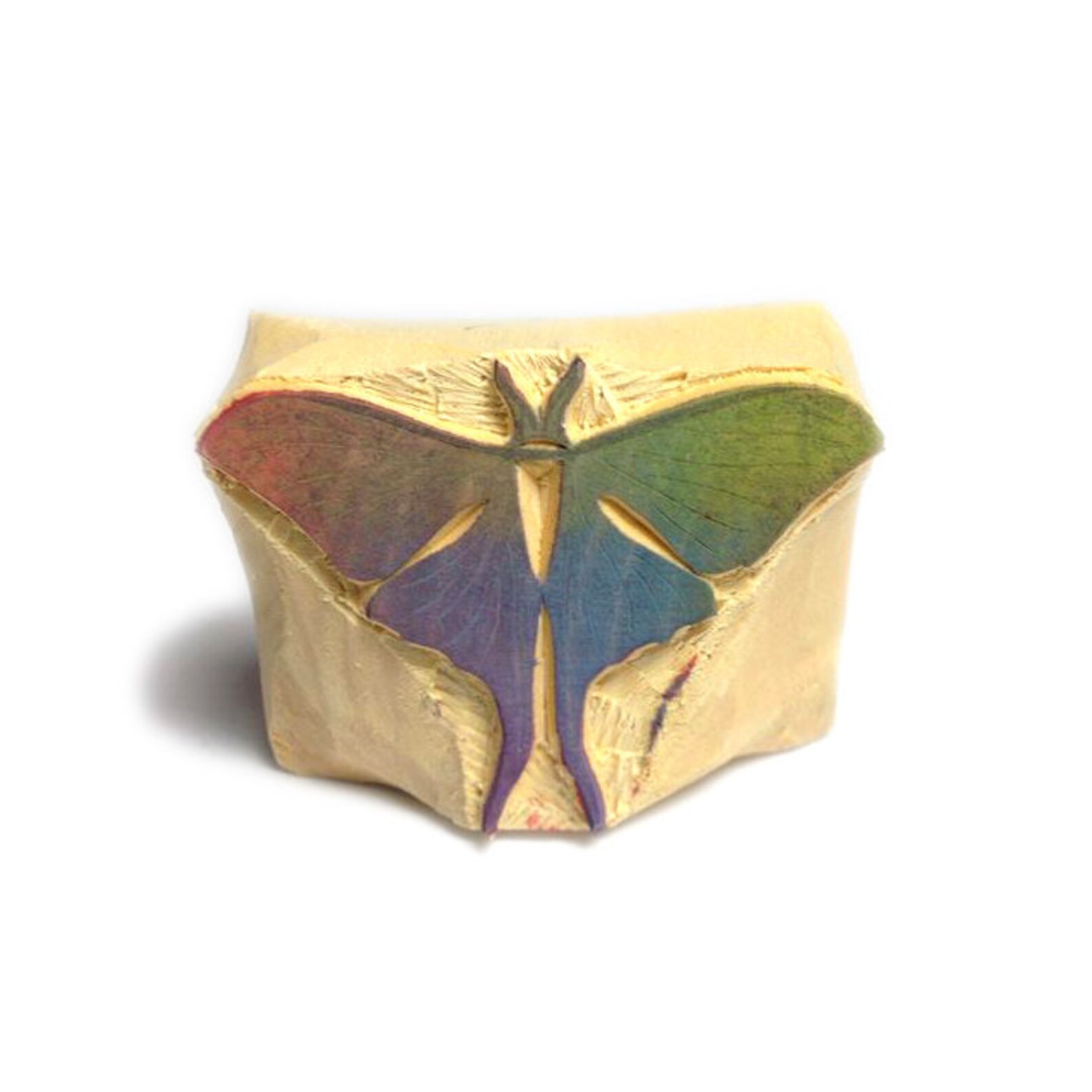 Moth Stamp Butterfly Stamp Insect Stamp Wooden Stamp Hand Etsy