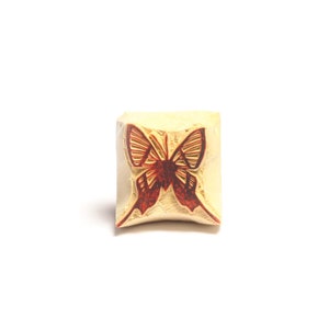 butterfly stamp, wooden stamp, hand carved,  pottery stamp, textile stamp, printing block, fabric stamps
