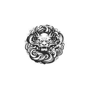 Drachen Stempel, Gummistempel, Holzstempel, handgeschnitzt, Druckform, Tonstempel, Keramikstempel, Postkartenstempel