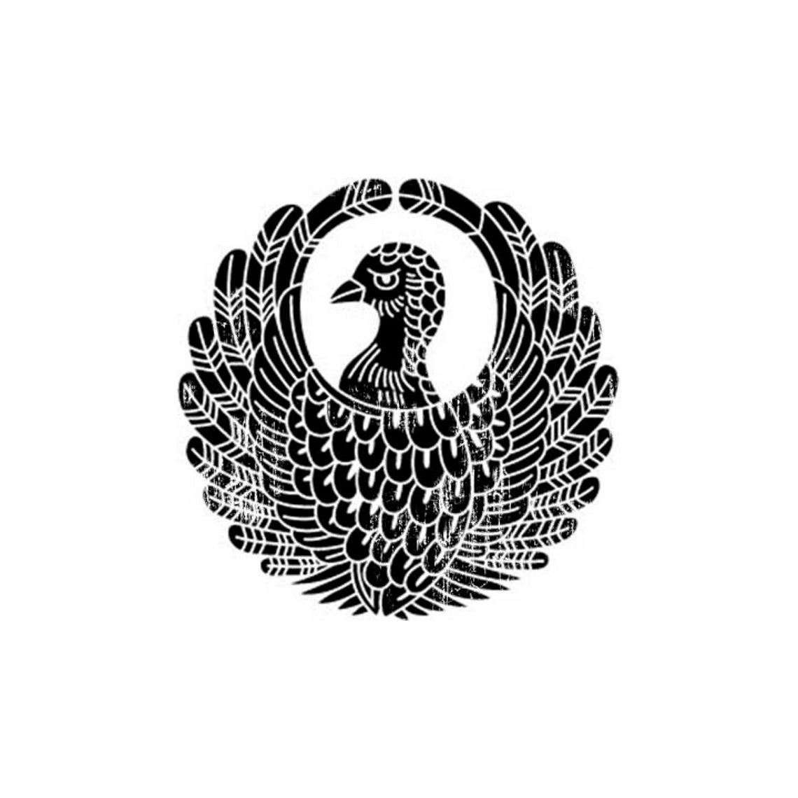 Crane Stamp Japanese Crane Japan Stamp Wooden Stamp Hand Etsy