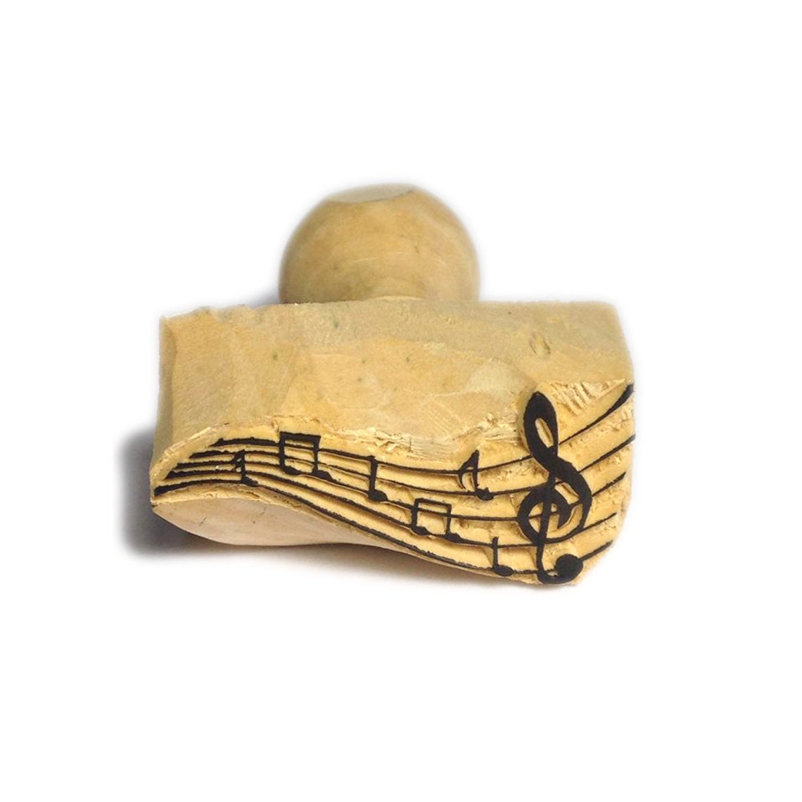 Music Note Stamp Treble Clef Stampmusic Sign Stamp Music Etsy