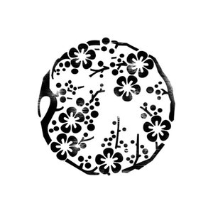 Sello de sakura, sello de flor de cerezo, sello japonés, sello de madera, bloque de madera, para Filofax, postales, planificadores, calendarios e impresiones.