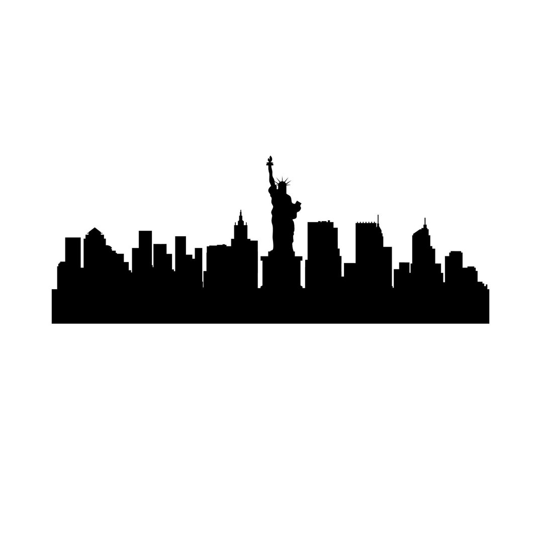 New York Stamp New York City Stamp Skycaper Stamp Rubber Etsy