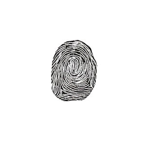 Jouw vingerafdrukstempel, vingerafdrukstempel van je foto, aangepaste stempel, stempel, houten stempel, drukblok, houten blok