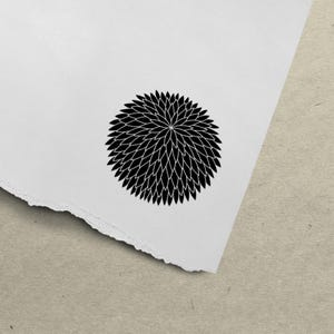 flower stamp,japanese stamp, wooden stamp,  hand carved for Filofax,Post Card, Planner, Scheduler, Calendar, Printing
