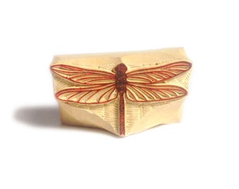 dragonfly stamp, dragonfly pattern, pattern stamp, wooden stamp, hand carved, pottery stamp, textile stamp, printing block, fabric stamps