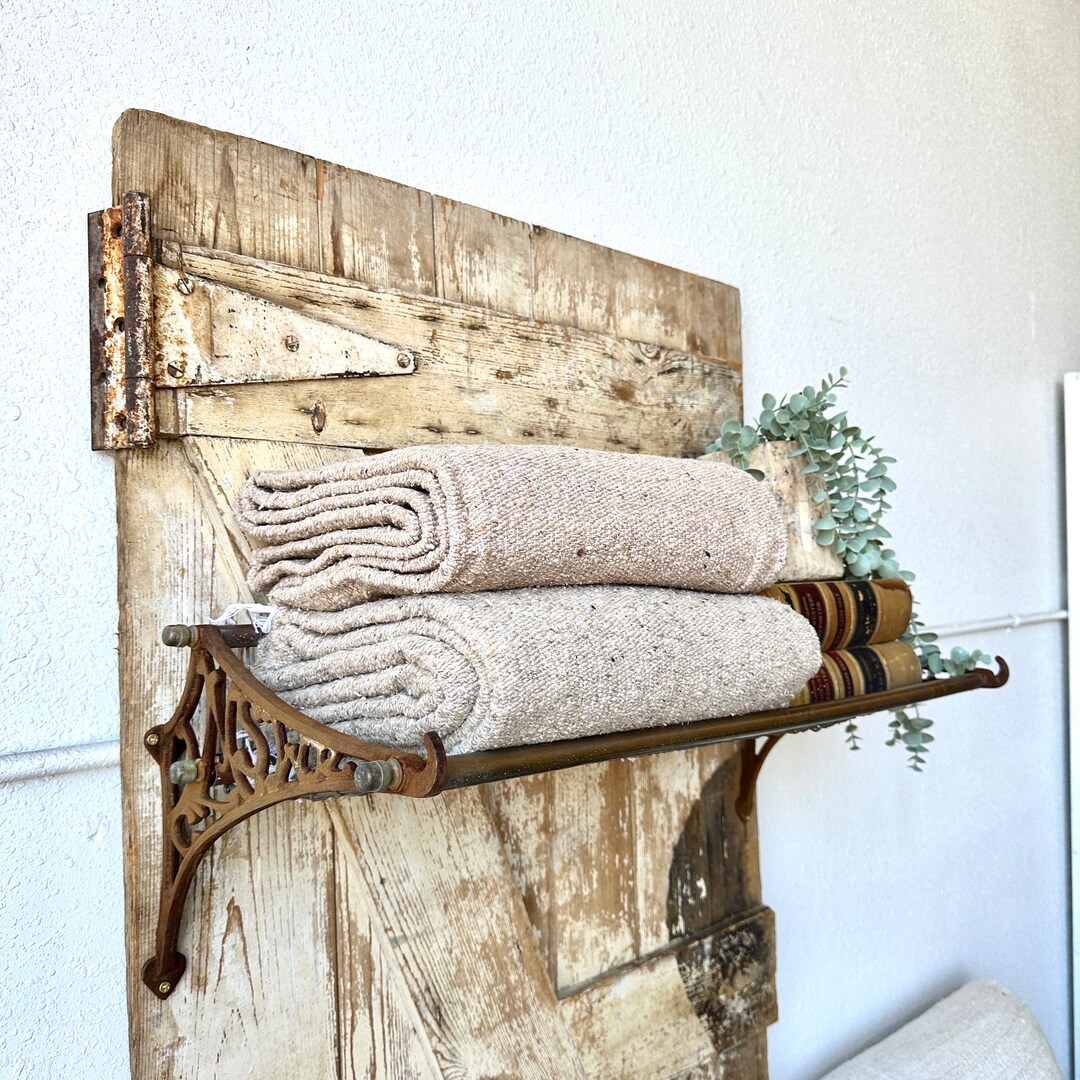 Antique Vintage Train Railroad Luggage Rack Shelf Etsy