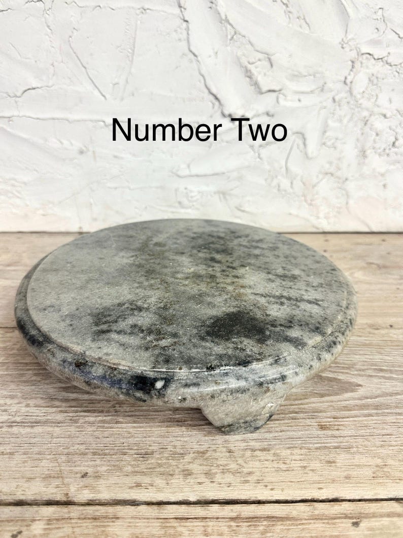 Marble Stone Round Riser| Rustic Organic Coffee Table Decor 10” - Etsy