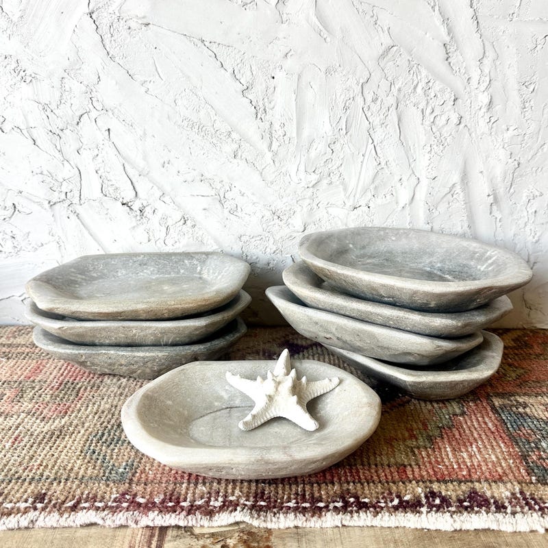 Oval Bowl Limestone main image 1