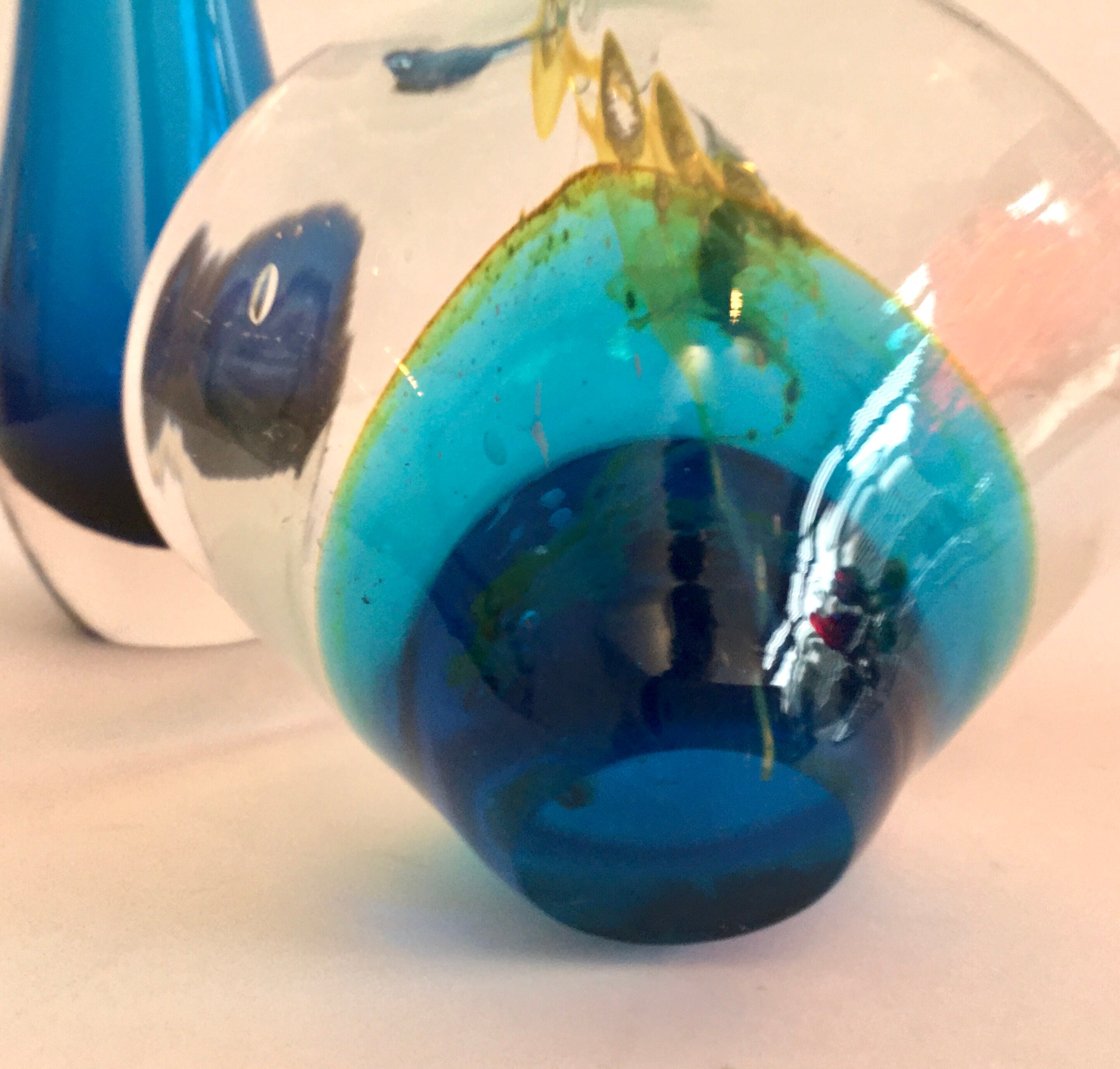 Mdina Glass Basket Vase Small Maltese Studio Glass Vase in Etsy UK