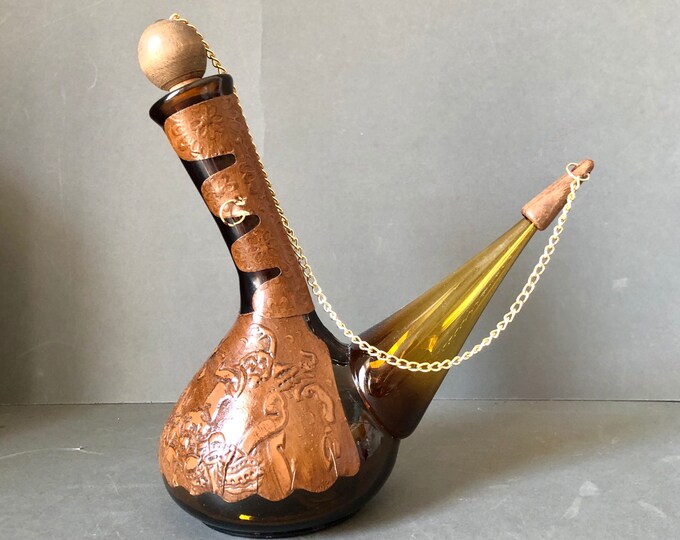 Vintage Spanish Porron Wine Decanter Flamenco Bull Fighter Etsy UK