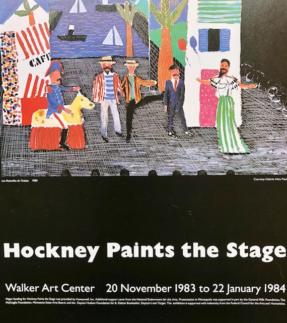 DAVID HOCKNEY - Hockney Painting the Stage, Walker Arts Centre