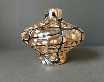 Vintage Art Studio Glas Vase.