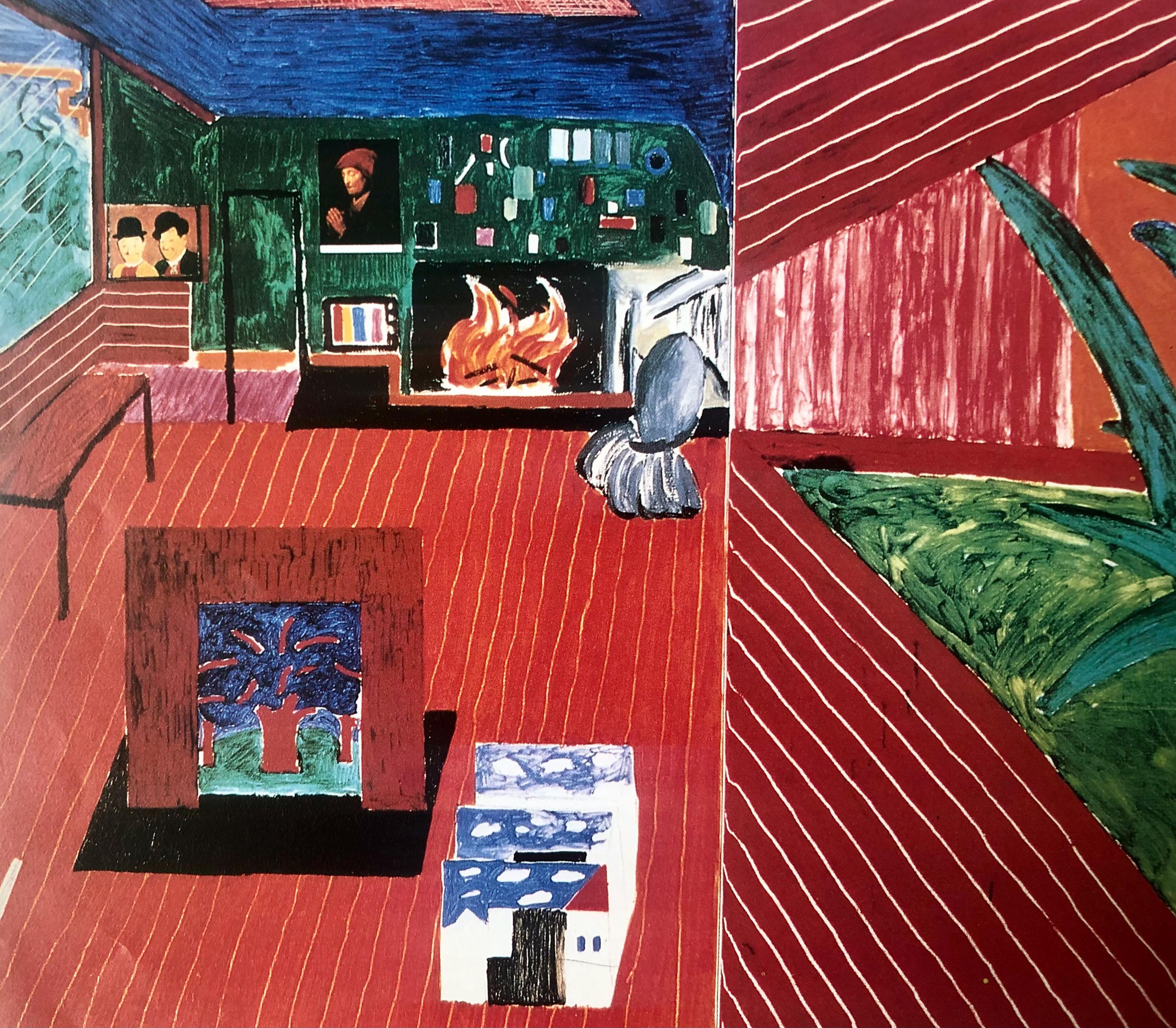 1994年 デイヴィッド・ホックニー ポスター - ホックニー回顧展