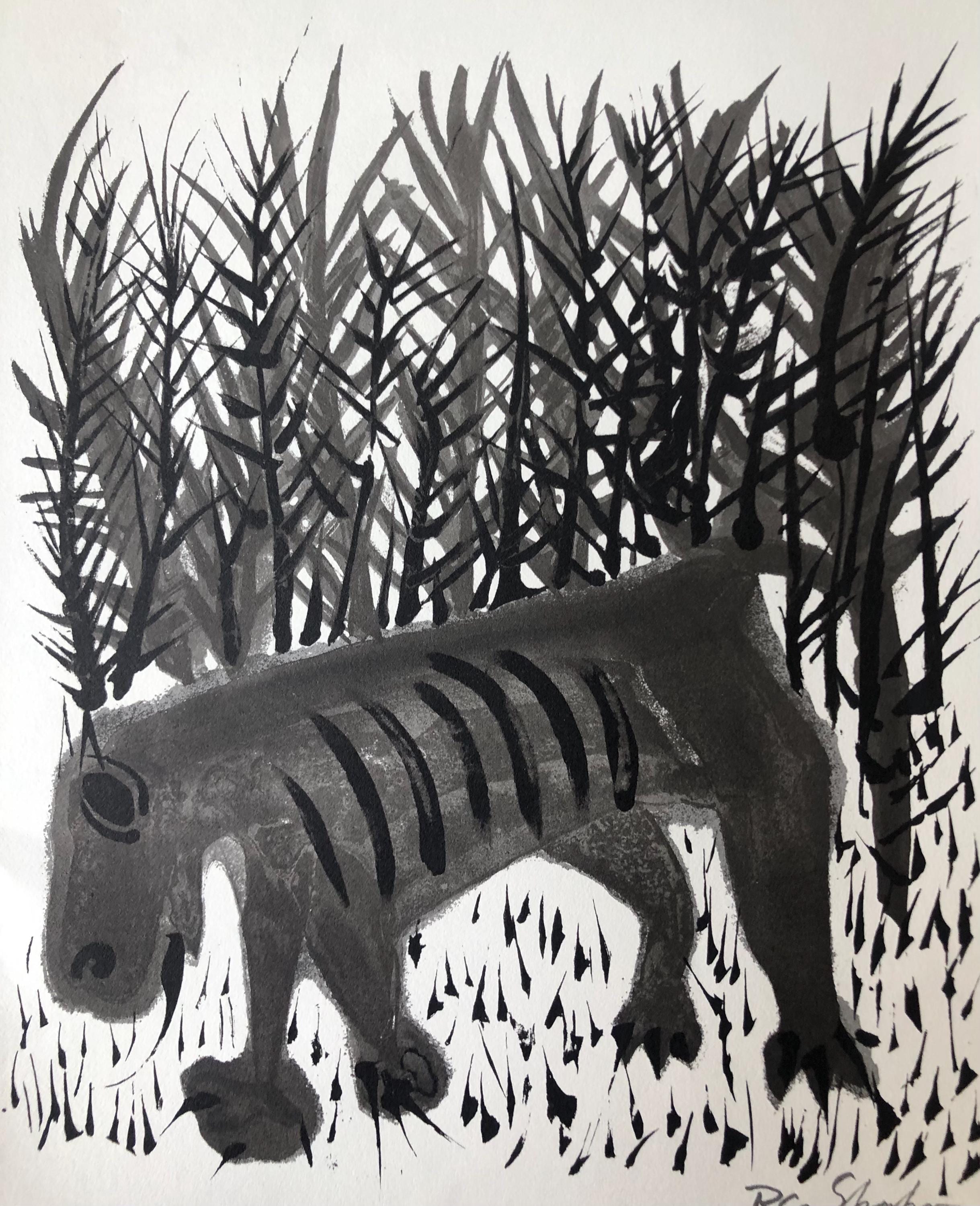 1974年 ベン・シャーン リトグラフ版画『For the Sake of a Single